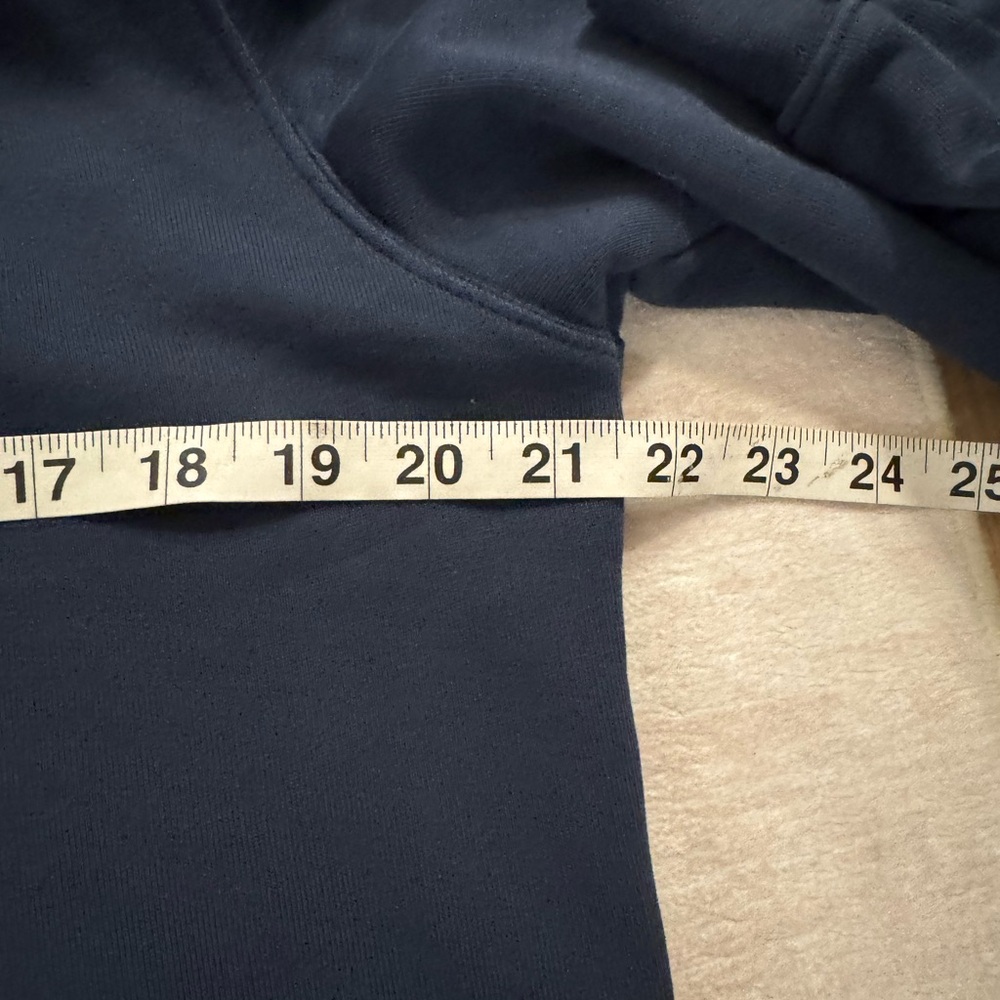 Saks Fifth Avenue Dark Blue Long Sleeve Polo - Picture 3 of 8